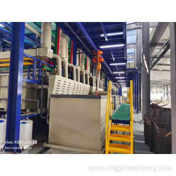 Zn Ni Plating line installation electroplating